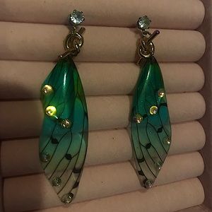 Butterfly wing earrings